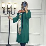 مانتو مزونی شال دار کد 1636