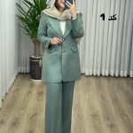 ست کت و شلوار مزونی کد 2063