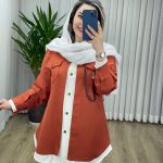 مانتو شومیزی زنجیردار کد 2078