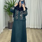 کت و سارافون سوزن دوزی کد 2110