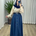 ست سه تیکه (شومیز+دامن+کمربند) کد 2100