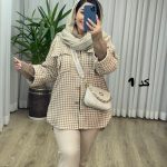 مانتو پشمی پیچازی کد 2188