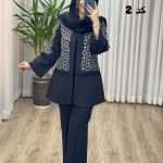 کت مزونی سوزن دوزی کد 2267