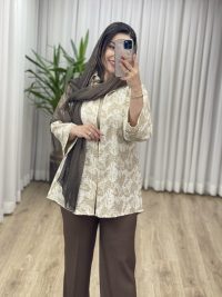 شومیز مانتویی کد 2268