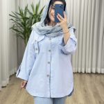 مانتو شومیزی لینن کد 2279