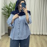 شومیز مانتویی کد 2299
