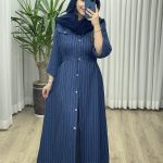 مانتو بلند شانتون دیپلمات کد 2301