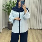 مانتو لینن آستین فلشی کد 2354