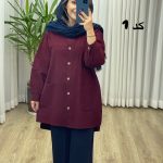 مانتو لینن کد 2312