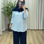 مانتو شومیزی لینن کد 2315