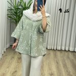 شومیز مانتویی کد 2323