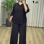 شلوار سیلک پلنگی کد 2341