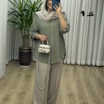 مانتو شومیزی لینن وارداتی کد 2342