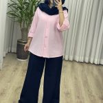 شومیز مانتویی کادنزا کد 2343