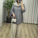 شومیز مانتویی لینن زارا کد 2350