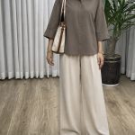 شومیز مانتویی سیلک کد 2353