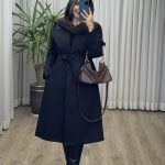 بارانی بلند آستر دار سانتانا کد 2367