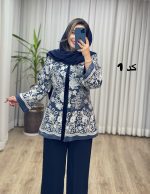 کت مخمل سوزن دوزی کد 2370