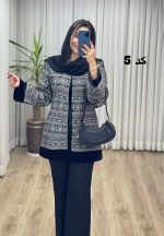 کت مخمل سوزن دوزی کد 2370 - تصویر 6