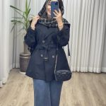بارانی آستردار سانتانا کد 2376