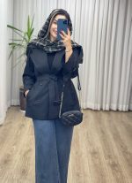 بارانی آستردار کد 2377 - تصویر 3
