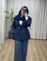 بارانی آستردار کد 2377 - تصویر 5