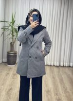 پالتو فوتر کج راه کد 2382 - تصویر 4
