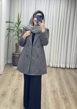 پالتو فوتر کج راه کد 2382 - تصویر 5